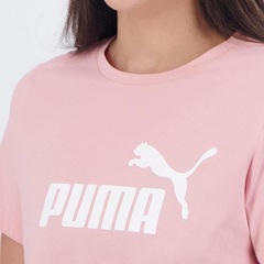 Camiseta Puma Ess Logo - Feminina - Foto 5