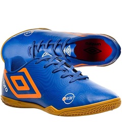 Kit Chuteira Futsal Umbro Orbit + Par de Meião - Adulto - Foto 7