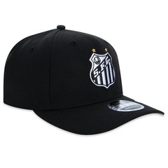 Boné New Era 9Fifty Stretch Snap Santos Futebol - Snapback - Masculino - Foto 2