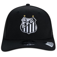 Boné New Era 9Fifty Stretch Snap Santos Futebol - Snapback - Masculino - Foto 3