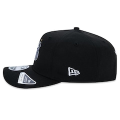 Boné New Era 9Fifty Stretch Snap Santos Futebol - Snapback - Masculino - Foto 4