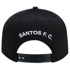 Boné New Era 9Fifty Stretch Snap Santos Futebol - Snapback - Masculino - Foto 6