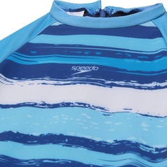 Body Raglan Stripes Kids Speedo - Foto 4