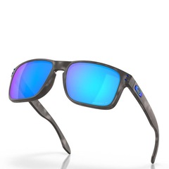 Óculos de Sol Unissex Oakley Holbrook Matte Black Tortoise G755 - Foto 5