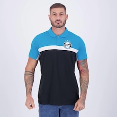Camisa Polo do Grêmio Natural Cotton Cutts - Masculina - Foto 1