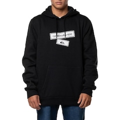 Blusão de Moletom com Capuz Quiksilver Box 305G Wt24 - Masculino - Foto 1