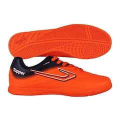 Chuteira Futsal Topper Forza Iii + Meião - Adulto - Foto 8