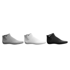 Kit Meias Mizuno Cano Baixo com 3 Pares - Adulto - Foto 2