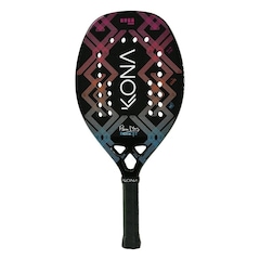 Raquete de Beach Tennis Kona Rocket Zig Zag 2024 Carbono 3K - Foto 1