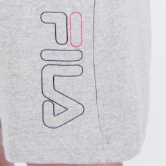 Bermuda Masculina Fila Practical Logo Outline - Foto 5