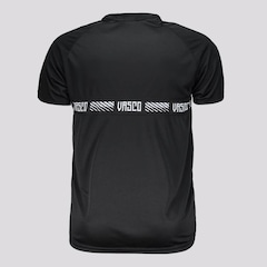 Camisa Kappa Vasco da Gama Supporter Stripe - Masculina - Foto 2