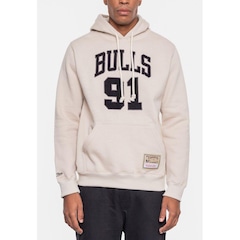 Blusão De Moletom Com Capuz Mitchell & Ness Nba Chicago Bulls Dennis Rodman - Masculino - Foto 3