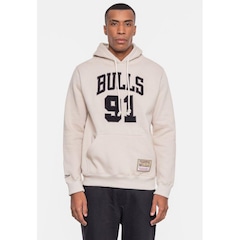 Blusão De Moletom Com Capuz Mitchell & Ness Nba Chicago Bulls Dennis Rodman - Masculino - Foto 1