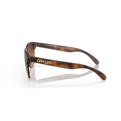 Óculos de Sol Oakley Frogskins Lite Matte Brown Tortoise - Unissex - Foto 6