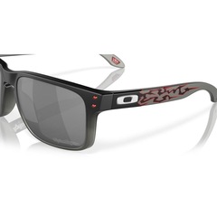 Óculos de Sol Oakley Holbrook Troy Lee Designs Black Fade 55 - Unissex - Foto 5
