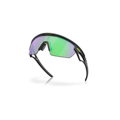 Óculos de Sol Oakley Sphaera Matte Black Ink Prizm Road Jade - Unissex - Foto 4