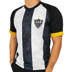 Camisa do Atlético Mineiro Classic Retrômania - Masculina - Foto 3
