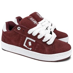 Tênis Qix Combat Suede Bordo - Adulto - Foto 2