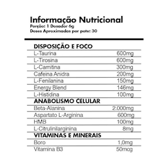 Kit Pré-Treino Hemo-Rage Unleashed 180G - Nutrex Research + Creatina 300G -  Universal Nutrition - Foto 3