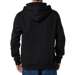 Blusão de Moletom com Capuz Rvca Big Rvca 280G Wt24 Masculino Preto - Foto 2