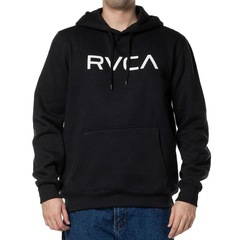 Blusão de Moletom com Capuz Rvca Big Rvca 280G Wt24 Masculino Preto - Foto 1