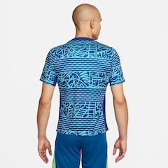 Camisa Nike Brasil Pré-Jogo Academy Pro - Masculina - Foto 2