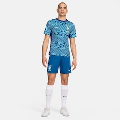 Camisa Nike Brasil Pré-Jogo Academy Pro - Masculina - Foto 8