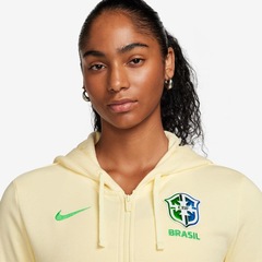 Jaqueta sem Capuz Nike Sportswear Brasil Club - Feminina - Foto 1