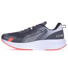 Tênis Fila Racer T2 S Grafite Preto E Coral - Masculino - Foto 2