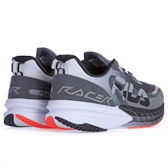 Tênis Fila Racer T2 S Grafite Preto E Coral - Masculino - Foto 4