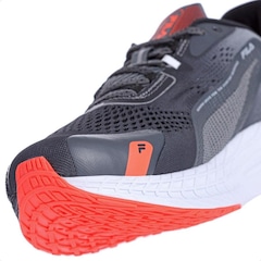 Tênis Fila Racer T2 S Grafite Preto E Coral - Masculino - Foto 7