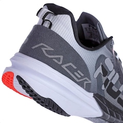 Tênis Fila Racer T2 S Grafite Preto E Coral - Masculino - Foto 8