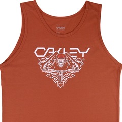 Camiseta Regata Oakley Ellipse Skull Tank - Masculina - Foto 2