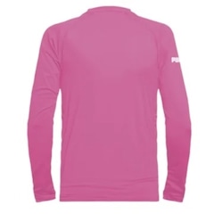 Camiseta Puma Manga Longa Proteção Solar Uv50+ - Infantil - Foto 2