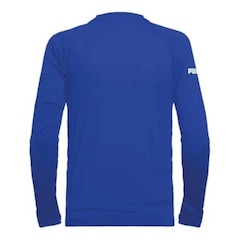 Camiseta Puma Manga Longa Proteção Solar Uv50+ - Infantil - Foto 2