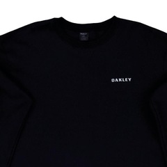 Camiseta Oakley Manga Longa Bark Crew - Masculina - Foto 2