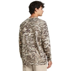 Camiseta Manga Longa Under Armour Abc Camo - Masculina - Foto 2