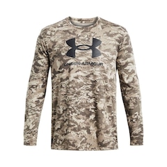 Camiseta Manga Longa Under Armour Abc Camo - Masculina - Foto 3