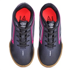 Chuteira Futsal Umbro Cannon Jr - Infantil - Foto 5