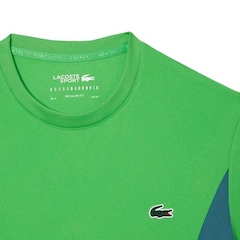 Camiseta Lacoste Novak Djokovic X Tennis - Masculina - Foto 3