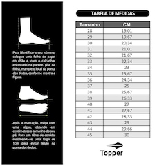 Chuteira Futsal Topper Forza Iii - Adulto - Foto 6