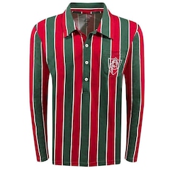 Camiseta do Fluminense 1906 Manga Longa Liga Retro - Masculina - Foto 1