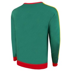 Blusão de Moletom Liga Retro Camarões - Masculino - Foto 4