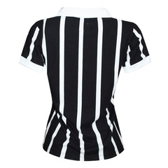 Camisa Bicolor Liga Retro 3 Botão - Feminina - Foto 7