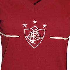 Camisa do Fluminense Liga Retrô Grená 2012 - Feminina - Foto 4