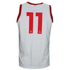 Camisa do Cccp Liga Retro Basquete 1980 - Masculina - Foto 2