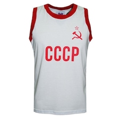 Camisa do Cccp Liga Retro Basquete 1980 - Masculina - Foto 1