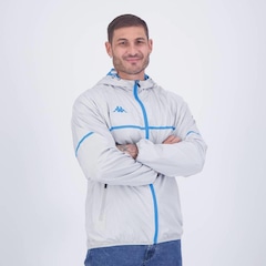 Jaqueta com Capuz Kappa Corta Vento Flow - Masculina - Foto 2