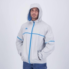 Jaqueta com Capuz Kappa Corta Vento Flow - Masculina - Foto 3