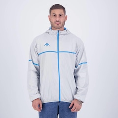 Jaqueta com Capuz Kappa Corta Vento Flow - Masculina - Foto 1
